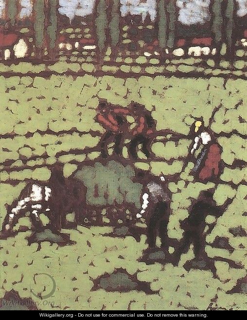 Work in the Fields c. 1910 - Jozsef Rippl-Ronai