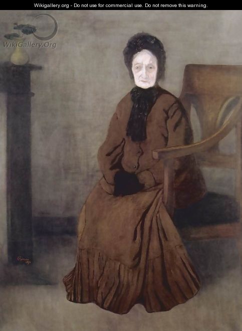 My Grandmother 1894 - Jozsef Rippl-Ronai