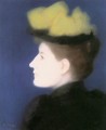 Portrait of Margit Piatsek 1892 - Jozsef Rippl-Ronai