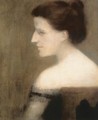 Portrait of Mlle Dutile before 1892 - Jozsef Rippl-Ronai