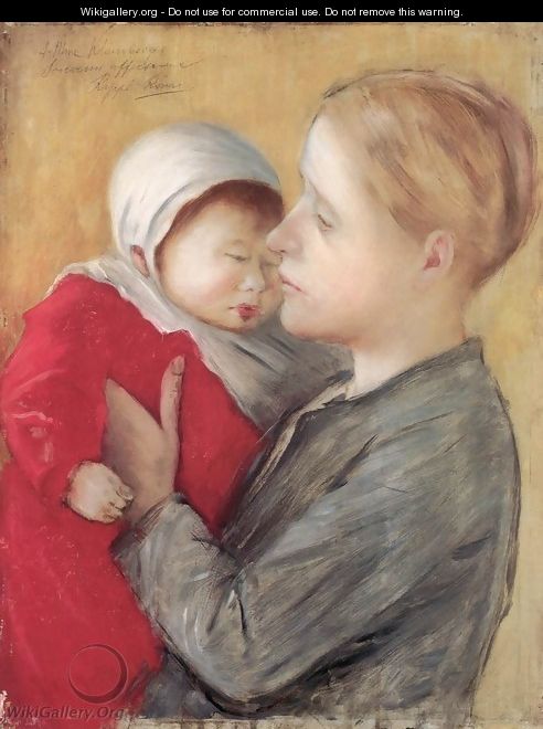 Mother with Child 1890 - Jozsef Rippl-Ronai