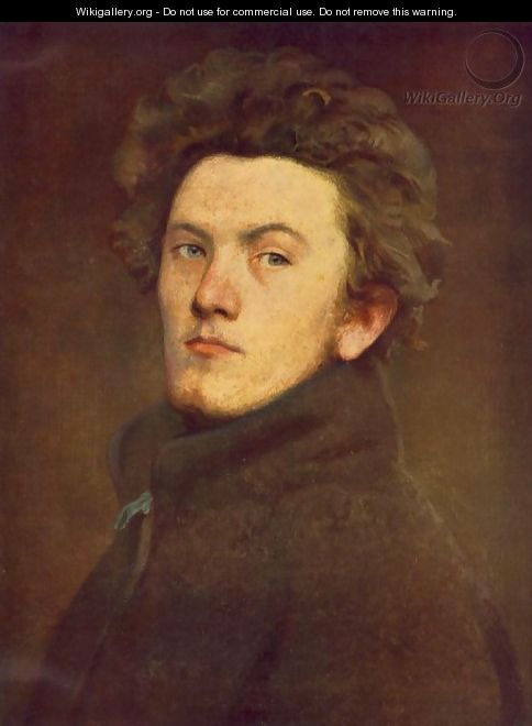Self-portrait 1860 - Bertalan Szekely