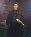 Portrait of Ferenc Deak 1869 - Bertalan Szekely