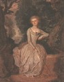 Portrait of a Woman 1793 - Janos Marton Stock