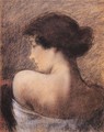 Profile of a Woman Zorka 1916 - Jozsef Rippl-Ronai