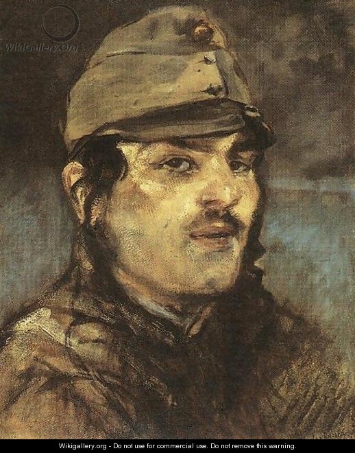 Young Soldier 1910s - Laszlo Mednyanszky