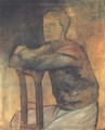 Sitting Tramp 1914-17 - Laszlo Mednyanszky