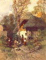 Bottom of the Village 1877-82 - Geza Meszoly