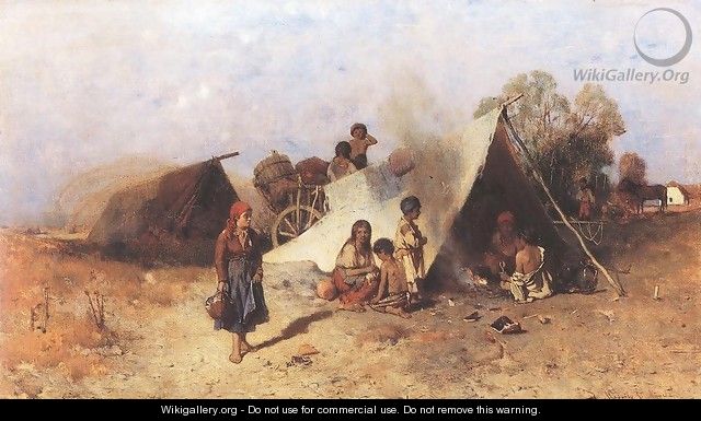 Wandering Gypsies 1873-75 - Geza Meszoly