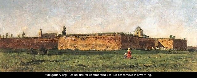 Fortress of Szigetvar 1871 - Geza Meszoly