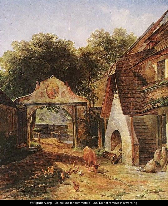 Farmstead 1843 - Karoly Lajos Libay
