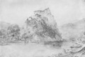 The Castle of Arva 1857 - Karoly Lajos Libay