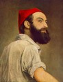 Self-portrait 1840 - Samuel Lanyi