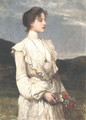 Soring, Portrait of Ilona Lippich 1894 - Karoly Lotz