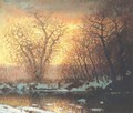 Thawing of Snow 1896-99 - Laszlo Mednyanszky