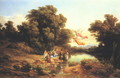 The Baptism of Christ in the River Jordan 1840-41 - Károly, the Elder Markó