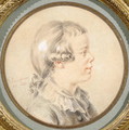 Portrait of a boy, said to be Mozarts son, 1787 - Joseph Trinquesse