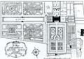 A Plan of the Gardens at Belton House, Lincolnshire, as formerly existing, c.1900 - Harry Inigo Triggs