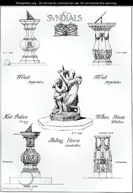 Sundials, c.1900 - Harry Inigo Triggs