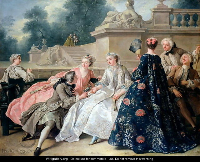Declaration of Love, 1731 - Jean François de Troy