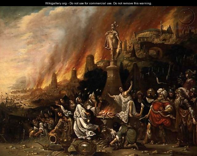 The Sacrifice of Polyxena, 1652 - Rombout Van Troyen