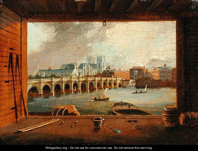 A View of Westminster Bridge - Daniel Turner