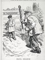 Bravo Belgium from Punch magazine, Vol CXLVII p.143, pub. August 12th, 1914 - Frederick Henry Townsend