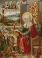 St. Brigit Writing Down her Revelations, c. 1505 - Hans Traut