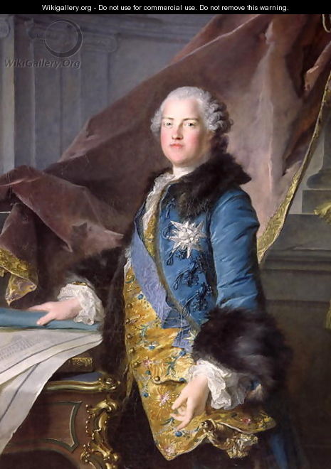 Abel Francois Poisson 1727-81 Marquis de Marigny, 1755 - Louis Tocque