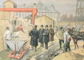 The Prince of Wales 1841-1910 Visiting the Building Site of the 1900 Universal Exhibition, from Le Petit Journal, 20th March 1898 - Oswaldo Tofani