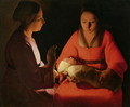 The New Born Child, late 1640s - Georges de La Tour