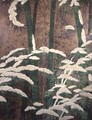 Bamboos under snow 3 - Mitsuyoshi (Gyobu) (Kyuyoku) Tosa