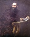 Portrait of a Bearded Man with a Book - Jacopo Tintoretto (Robusti)