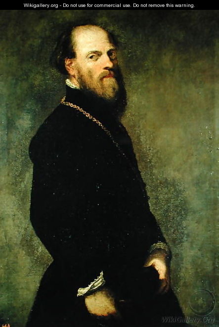 The Man with the Gold Chain, c.1550 - Jacopo Tintoretto (Robusti)