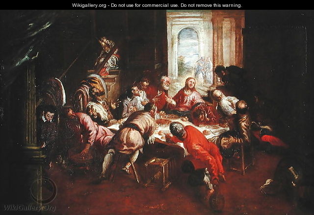 The Last Supper 2 - Jacopo Tintoretto (Robusti)