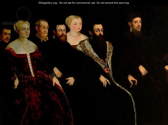 Seven members of the Soranzo Family 2 - Jacopo Tintoretto (Robusti)