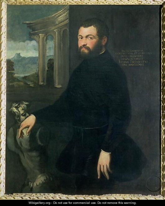 Jacopo Sansovino 1486-1570, originally Tatti, sculptor and State architect in Venice - Jacopo Tintoretto (Robusti)