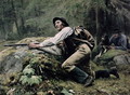 Elk Hunting, 1889 - Johan Tiren