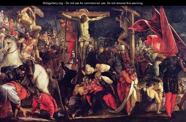 The Crucifixion - Jacopo Tintoretto (Robusti)
