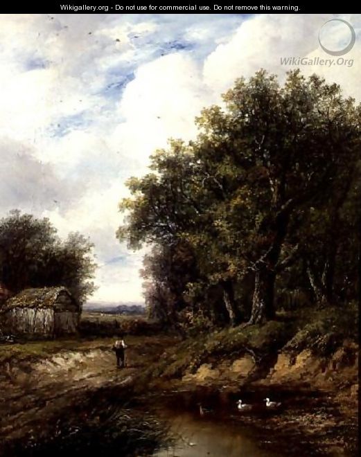 The Path by the Pond - Joseph Thors