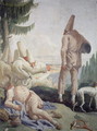 Pulcinella on Holiday - Giovanni Domenico Tiepolo