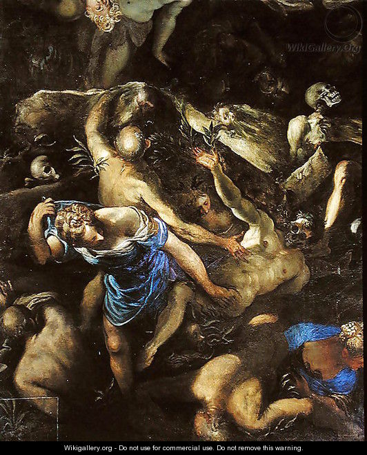 The Last Judgement, the Resurrection of the dead, 1546 - Jacopo Tintoretto (Robusti)