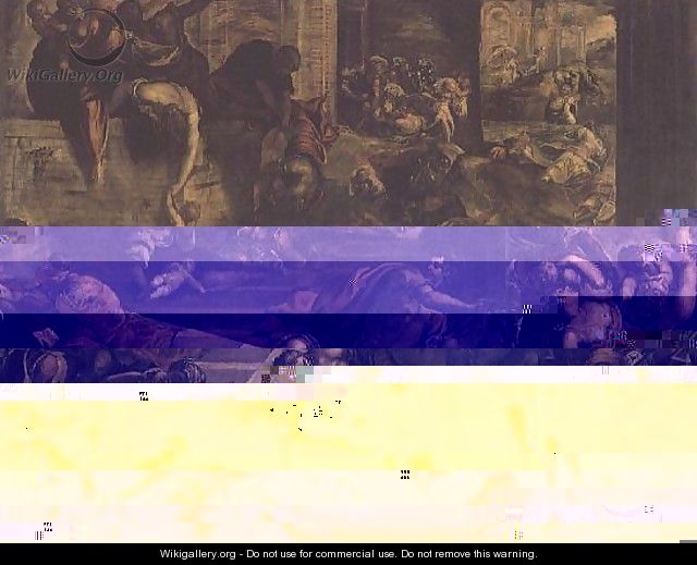 The Massacre of the Innocents - Domenico Tintoretto (Robusti)