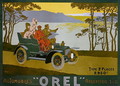 Advertisement for Orel motor cars - Walter Thor