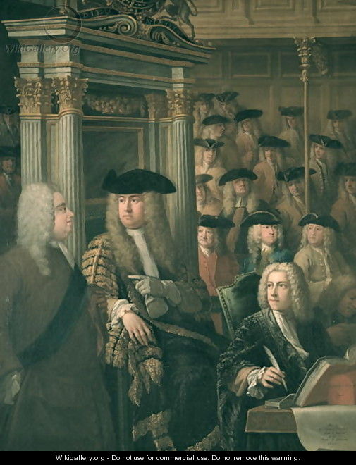 The House of Commons in 1730 - Sir James Thornhill