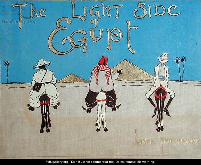 The Light Side of Egypt, c.1900 - Lance Thackeray