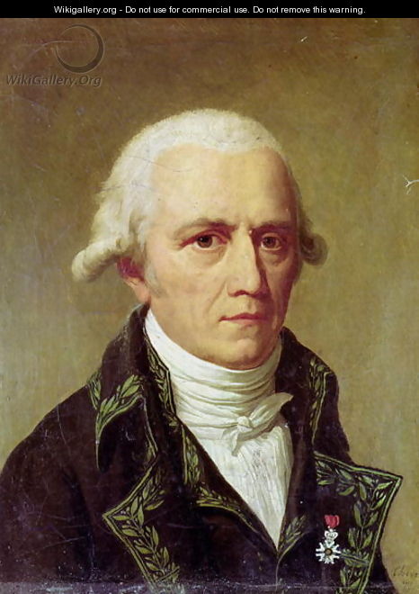 Portrait of Jean-Baptiste de Monet 1744-1829 Chevalier de Lamarck, 1802-03 - Charles Thevenin
