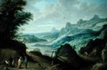 Gypsies and a Fortune Teller in a River Landscape - David The Younger Teniers