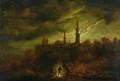 Moonlight Landscape - David The Younger Teniers
