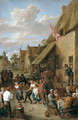 A Village Kermese with Peasants Merrymaking - David The Younger Teniers